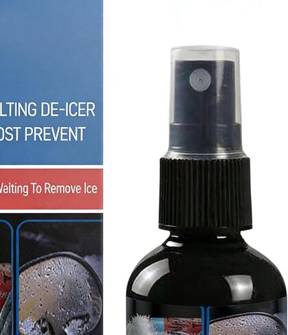 Car Windshield Deicer | 100ml Fast-Acting Long-Lasting Defroster,Windshield Defogger Ice Removal Spray,for Winter Drivers Vehicle Truck RV SUV Window Glass in Kuwait
