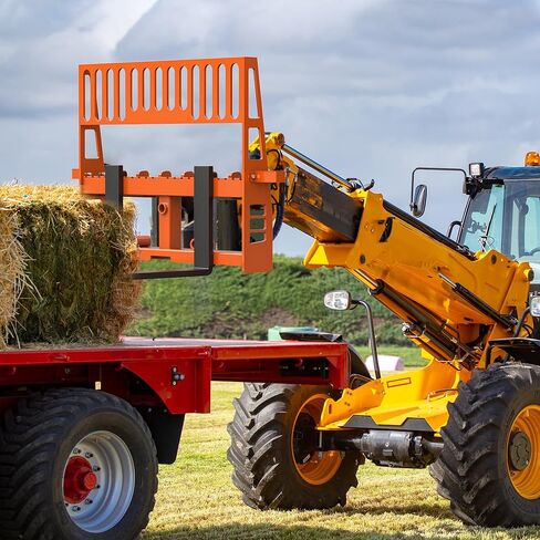 مرفق إطار شوكة البليت مقاس 45 بوصة من YITAMOTOR مع شفرات رافعة شوكية لشوكة البليت مقاس 48 بوصة، سعة 4000 رطل مع 3 أكمام رمح لجرارات لوادر انزلاقية التوجيه من كوبوتا بوبكات in Kuwait