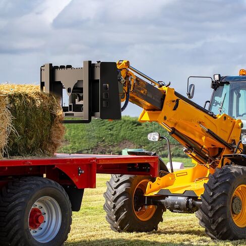 مرفق إطار شوكة البليت مقاس 45 بوصة من YITAMOTOR، سعة 3000 رطل مع وصلة استقبال 2 بوصة وأكمام رمح لجرارات Kubota Bobcat لوادر انزلاقية التوجيه in Kuwait