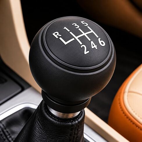 Gear Shift Cover, Anti-Slip Durable Leather Car Shifter Cover, Ergonomic Dust-Proof Interior Protector for Most Vehicles, Automotive Gift for Father’s Day, Valentine’s Day in Kuwait