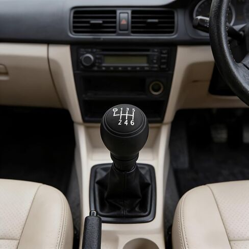 Gear Shift Cover, Anti-Slip Durable Leather Car Shifter Cover, Ergonomic Dust-Proof Interior Protector for Most Vehicles, Automotive Gift for Father’s Day, Valentine’s Day in Kuwait
