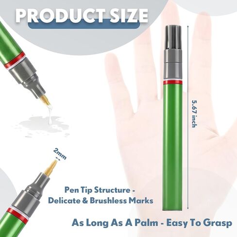 Car Paint Primer Touch up Primer Pen for Chip and Scratches for Painted and Metal Surfaces, Automotive Primers Pen, Auto Paint Repair Pens in Saudi Arabia