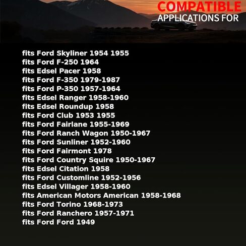 Manual Transmission Seal Rear differential oil fits American Motors American, Ambassador, AMX 1958 1959 1960 1961 1962 1963 1964 1965 1966-1971 fits Ford F-350,F-250 1964-1987 1 Piece in Kuwait