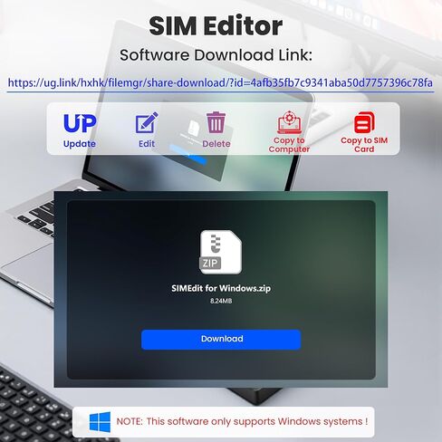 SIM Card Adapter Reader - Sim Card Adapter Kit, Micro, Nano, Standard Sim Card Readers with Eject Pin - USB to S im Card Reader Edit and Read Messages/Contacts, Plug & Play for Windows Computer Laptop in Saudi Arabia