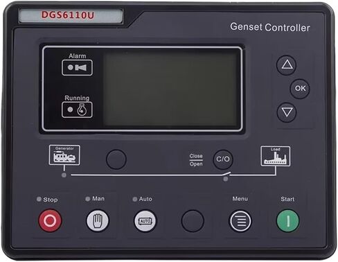 6110U 6120U Diesel Generator Controller AMF Auto Start Stop Control Module Panel Parts Replace Smartgen in Saudi Arabia