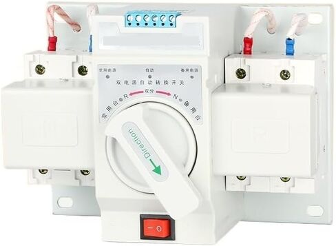 Double Power Source Automatic Switch 2 P100a Household Two-Way Controller 220 V Mains Generator in Saudi Arabia
