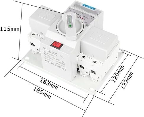 Double Power Source Automatic Switch 2 P100a Household Two-Way Controller 220 V Mains Generator in Saudi Arabia