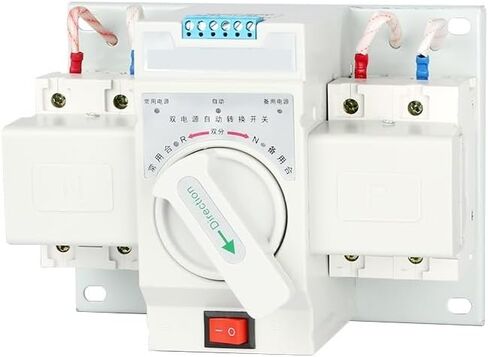 Double Power Source Automatic Switch 2 P100a Household Two-Way Controller 220 V Mains Generator in Saudi Arabia