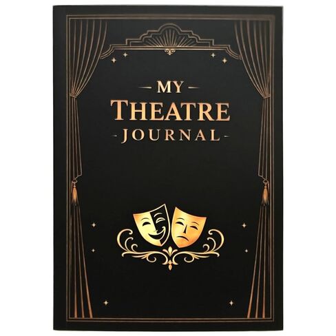 ASVP Shop My Theatre Journal: Musical Theatre Log Book to Record 86 Shows - Broadway Memory Journal for Theatre Lovers - Track Cast, Songs, Scenes, Ratings & Ticket Memories in Kuwait