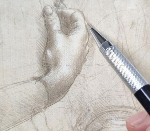 Special silverpoint Silver Point Stylus Needle Sketch Paper Handmade Paper for metalpoint Painting Classic 350g in Saudi Arabia