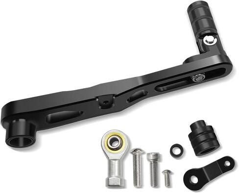 for xl750 Transalp XL 750 2023 2024 Black Aluminum Adjustable Folding Gear Shifter Shift Pedal Lever Motorcycle Accessories Transalp750 in Saudi Arabia