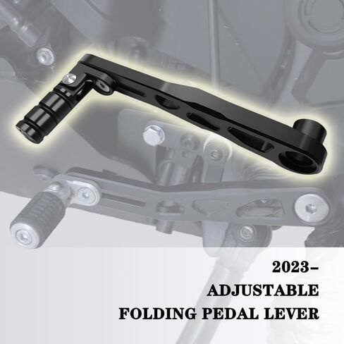 for xl750 Transalp XL 750 2023 2024 Black Aluminum Adjustable Folding Gear Shifter Shift Pedal Lever Motorcycle Accessories Transalp750 in Saudi Arabia