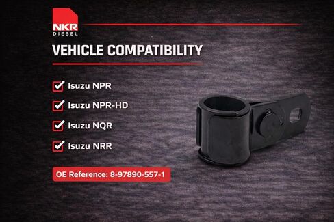 Bracket Outside Mirror 110-0924 | Durable Mirror Mounting Bracket | for Isuzu NRR, NQR, NPR-HD, NPR | 1996-2007 in Kuwait