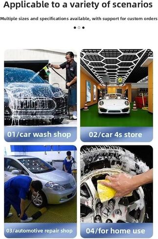 100 PCS Universal Clear Plastic Steering Wheel Covers, Disposable, Elastic Fit for Car Detailing & Auto Repair Service (Up to 22.9") in Kuwait