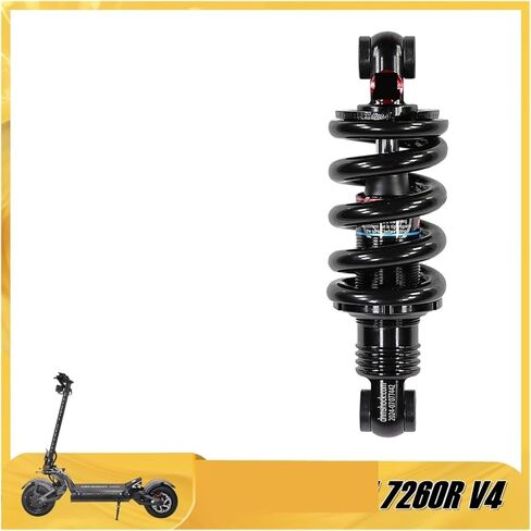 150MM 2000LBS Variable Damping Shock Absorber Compatible For TEVERUN Fighter 7260R V4 V5 Rear Compatible For EMOVE Roadster Electric Scooter in Saudi Arabia