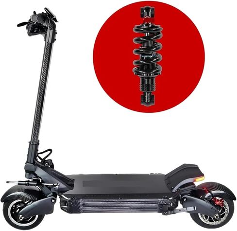 150MM 2000LBS Variable Damping Shock Absorber Compatible For TEVERUN Fighter 7260R V4 V5 Rear Compatible For EMOVE Roadster Electric Scooter in Saudi Arabia