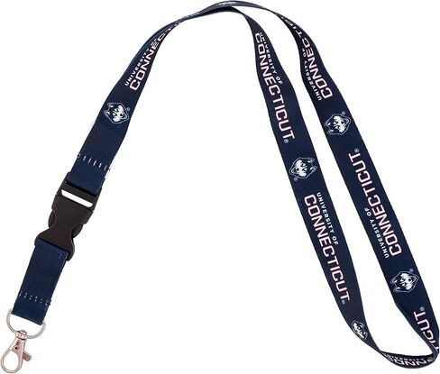 Desert Cactus University of Connecticut Huskies UConn Car Keys ID Badge Holder Lanyard Keychain Detachable Breakaway Snap Buckle (Lanyard 2) in Saudi Arabia