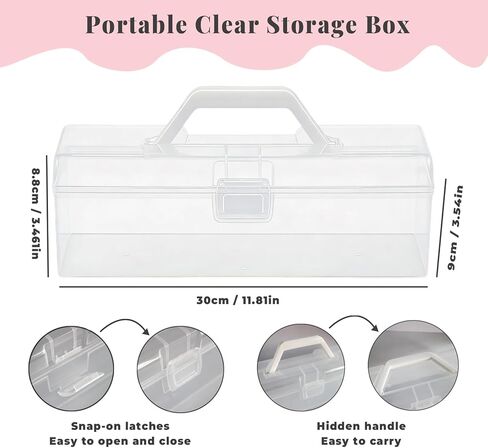 60Pcs 6 Sizes Anti Tarnish Jewelry Bags with Portable Clear Storage Box, Jewelry Bags Clear Plastic for Rings Bracelets Earrings Necklaces, Reusable Small Ziplock Bags for Jewelry in Saudi Arabia