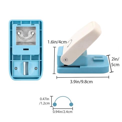 Earring Card Punch, Leverback Earring Hole Puncher, Portable Stamp Punch Tool​ for Jewelry Making, DIY Projects, Card Making, Scrapbooking​ (0.47" x 0.94" Cut Size) in Saudi Arabia
