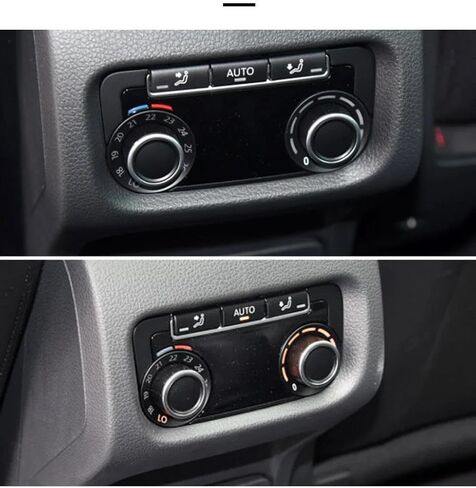 for Vw for Sharan 2012-2019 Car Rear Air Conditioning Control Panel Knob Cover Switch 7N0907049C in Kuwait