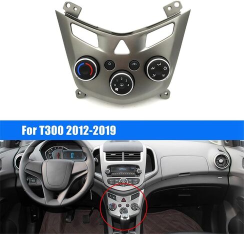مجموعة لوحة التحكم في تكييف الهواء للسيارة لسيارة شيفروليه سونيك أفيو T300 2012-2019 42344694 545329302 in Kuwait