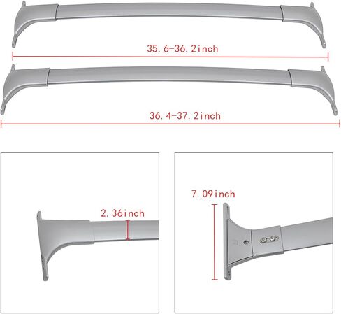 SCITOO Roof Rack crossbars Fit for Infiniti EX QX50 2010-2018,Cargo Carrier Kayak Rooftop Luggage Crossbar in Kuwait