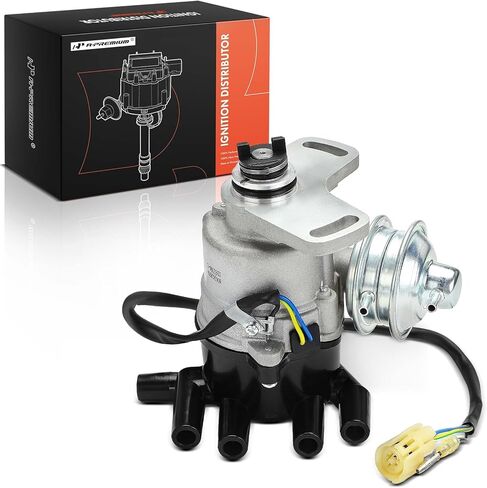 A-Premium Ignition Distributor with Cap and Rotor Compatible with Honda Accord 1986 1987 1988 1989 2.0L in Kuwait