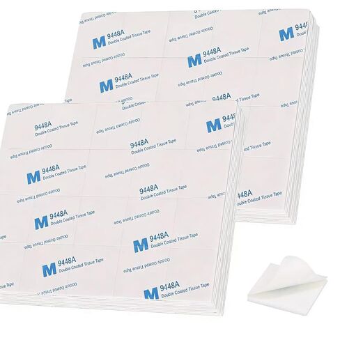 100Pcs Round Double Sided Tape Heavy Duty Mounting Foam Tape,25 × 25mm Strong Adhesive Pads,Suitable for Photo Album Walls, Office Decor in Saudi Arabia