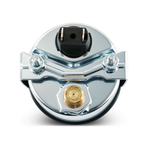 2" 52mm Mechanical Oil Pressure Gauge Kit 12V - 0-10 Bar / 0-150 PSI Dual Scale, Amber Yellow Light Car Meter NPT1/8 for Car in Kuwait