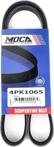 مجموعة حزام محرك WINBEST EPDM 4PK1065+6PK1115 متوافقة مع 1997-1999 لـ Acura CL، 1994-1997 لمولد Honda Accord 2.2L/AC وتوجيه الطاقة in Kuwait