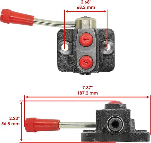 قطع غيار Powersports لـ 180908M1 182373M91 صمام تحويل محدد هيدروليكي لماسي فيرغسون Mod-C33C-42993 in Kuwait