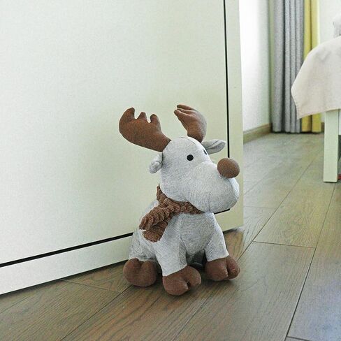 Door Draft Stop-Cute Deer Weighted Door Stopper for Home and Office Decoration in Saudi Arabia