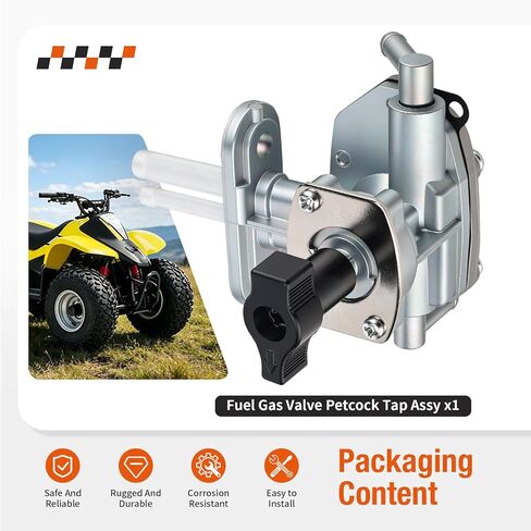 صمام غاز الوقود بيتكوك الحنفية عاصي لسوزوكي QuadMaster 50 LT-A50 2002-2005 44300-43F00 44300-43F01 in Kuwait