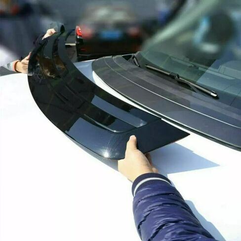 Front Hood Bonnet Panel Cover Trim Compatible with Land Rover Range Rover L405 2013 2014 2015 2016 2017 models, Gloss Black, BY-135-120 in Saudi Arabia