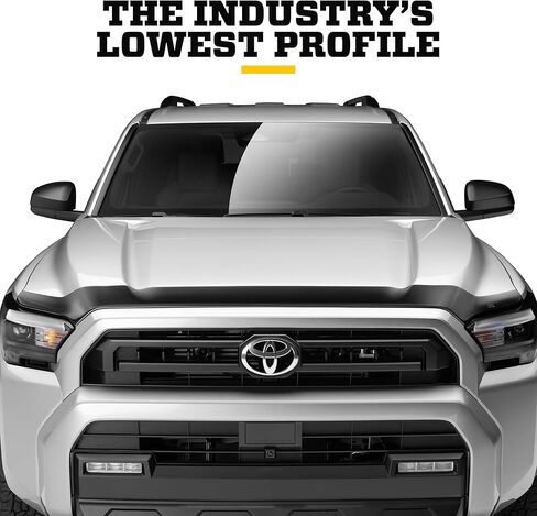 Husky Liners Aeroskin Hood Protector Low Profile Deflector/Bug Shield | Fits 2021-2026 Chevrolet Suburban, 2021-2026 Chevrolet Tahoe | Hood, 1-pc Chrome - 2892177 in Kuwait