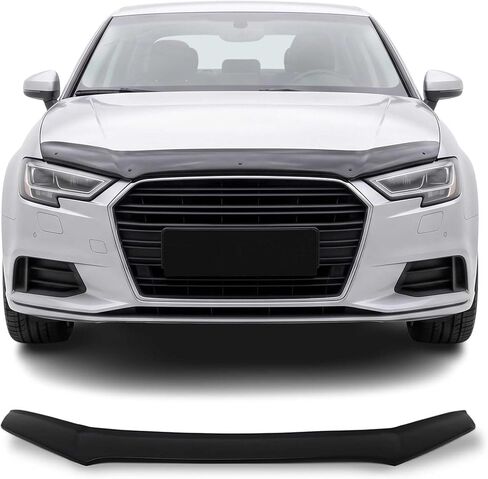 OMAC Front Bug Shield غطاء محرك السيارة منحرف لأودي A3 S3 A3 Quattro A3 e-tron 2015-2020 in Kuwait