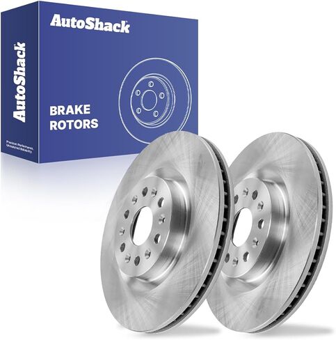 دوارات الفرامل الأمامية من AutoShack لكاديلاك وبويك، XT5 2017-2025 Enclave 2018-2021 XT6 2020-2025، 4WD FWD L4 2.0L V6 3.6L - 13.58 بوصة (345 ملم)، 6+6-Lug in Kuwait