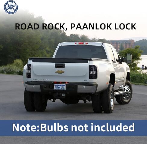 أضواء خلفية دخانية لسيارة 2007-2013 Chevy Silverado 1500/2007-2014 Silverado 2500HD 3500HD / 2007-2013 GMC Sierra 3500HD - السكن فقط، باستثناء الجسم الكلاسيكي و2014 الجديد in Kuwait