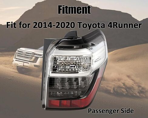 LED الخلفية اليمنى الذيل ضوء صالح ل 2014-2020 تويوتا 4 عداء الركاب الجانب الفرامل الذيل مصباح استبدال 8155135402 in Kuwait