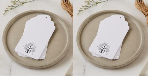 ANGEL & DOVE Funeral Memory Tree Tags, White, with String - Wishing Tree, Favors, Guest Book in Saudi Arabia