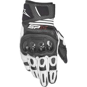 Alpinestars SPX AC V2 Gloves, 2XL, Black/White in Saudi Arabia