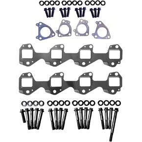 FACTORY MANIFOLD Up Pipe Gasket & Bolt Set for 6.6l Duramax Chevy GMC 2001-2016 in Saudi Arabia