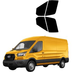 Precut Tint Kit Nano Carbon Film for Ford Transit Van 150 Mid Roof 2015-2025 Driver and Passenger Windows Computer Cut to Custom Fit Your Windows.. (50% All) in Kuwait