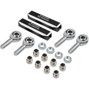 NICECNC Black Rear Suspension Adjustable Sway Bar Links Set Compatible with Polaris RZR XP 1000/RZR XP 4 1000 2017-2023, RZR XP TURBO 2017-2021, See Fitments in Kuwait