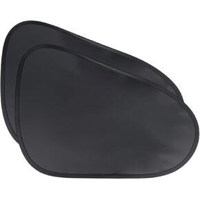 2 Pack Car Window Shades, Static Cling Car Shades for Side Windows, Side Window Sun Shade No Suction Cup Needed, Blocks UV Rays, Perfect for Family Travel in Saudi Arabia
