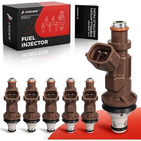 Fuel Injectors Set of 6, Compatible with Toyota Tacoma 1999-2004, Tundra 2000-2004, 4Runner 1999-2002-v6 3.4L, Naturally Aspirated Replace Part 2320962040 in Saudi Arabia