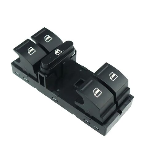 مفتاح نافذة الطاقة للسائق الرئيسي 5ND959857 أمامي يسار متوافق مع Volkswagen CC Golf Jetta Passat Touareg 2005 2006 2007 2008 2009 2010 2011 2012 2013 متوافق مع OE: 5K0959857 5K4959857 3C8959857 in Kuwait