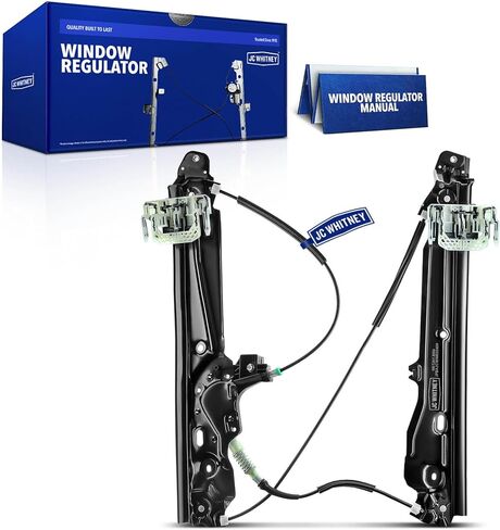 JC Whitney JFBAJCWWR00409 Front Left Power Window Regulator - Compatible with 528i & 528i xDrive 09-16, 535d & 535d xDrive 14-16, 535i & 535i xDrive 09-16, M5 09-16, ActiveHybrid 5 12-16 in Kuwait