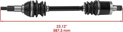 Caltric Rear Left and Right CV Joint Axle Compatible with Can-am Outlander 450 2017-2020 Except XMR,T3 in Kuwait