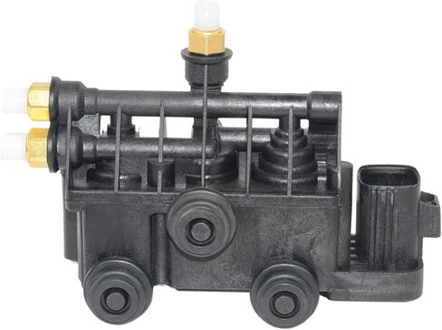SCSN Front Air Suspension Valve Block Solenoid RVH500060 for La-nd Rover 2005-2009 LR3, 2010-2013 LR4, 2006-2013 Ran-ge Rover Sport RVH000095 in Saudi Arabia